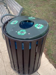 Recycle bin at Woodworth