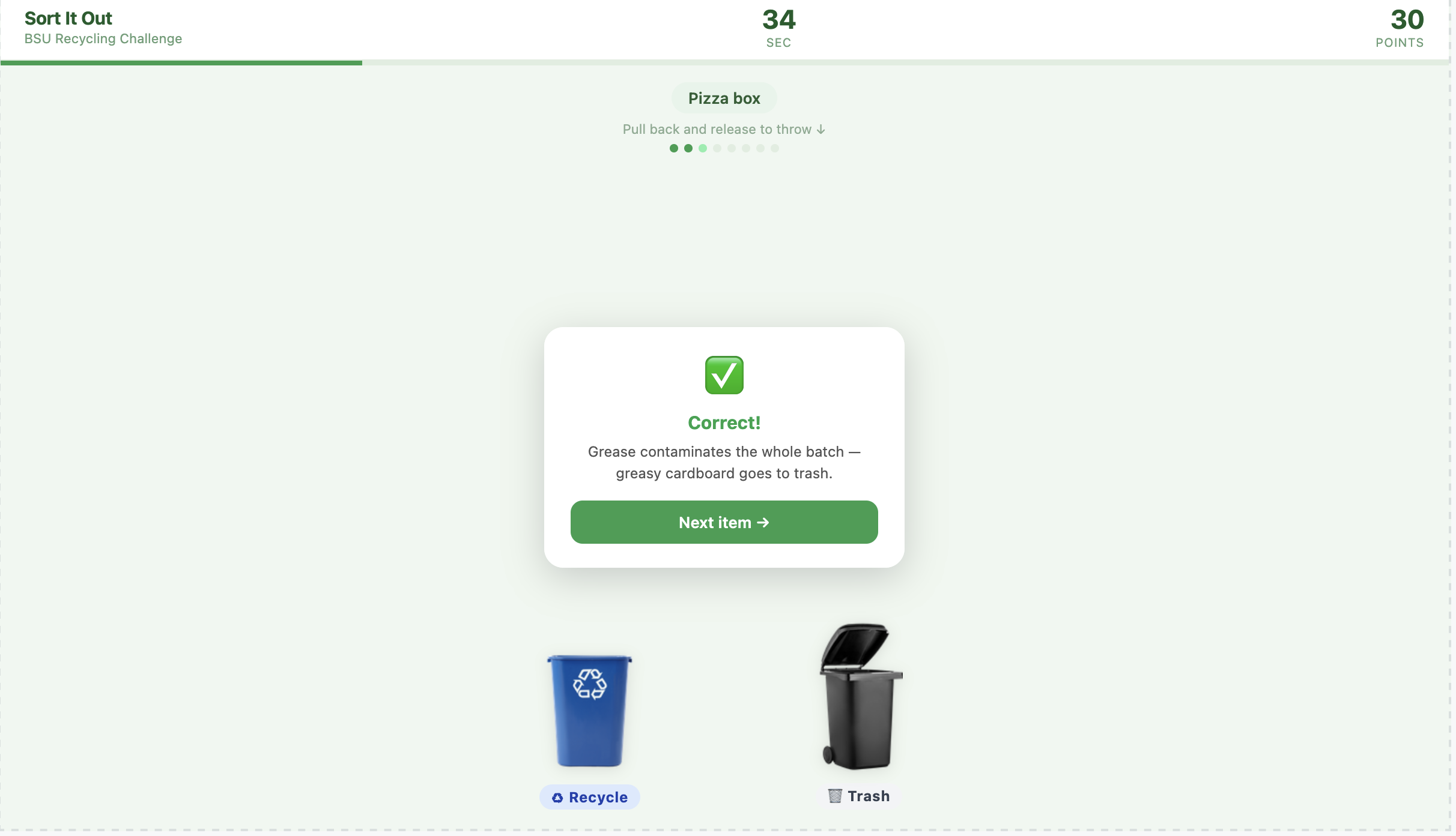 Sort It Out game screenshot